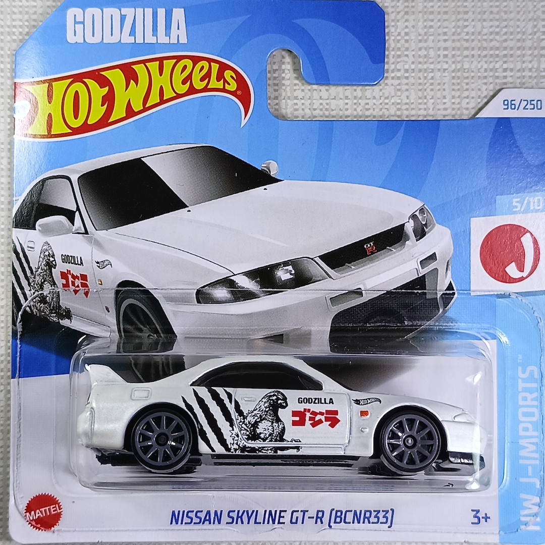 ミニカー Hot Wheels NISSAN SKYLINE GT-R (BCNR33) Hot Wheels Nissan Skyline GT-R BCNR33 Godzilla Error | eBay
