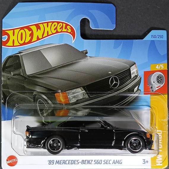 89 Mercedes -benz 560 Sec AMG Hot Wheels Collectible Model