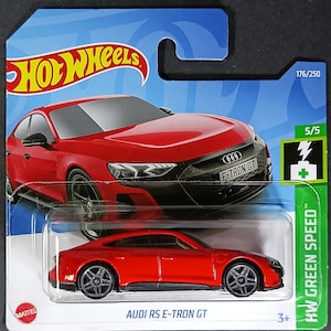 Audi RS E-tron GT Hot wheels collectible model car miniature gift item for car collectors