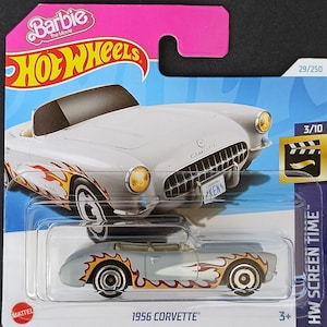 コルベット 1956 バービー ケン ホット ホイール グッズ モデルカー ミニチュア ギフト アイテム 車コレクター向け