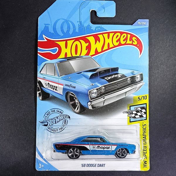 Hot Wheels 1968 Dodge Dart collectible model car miniature gift item for car collectors