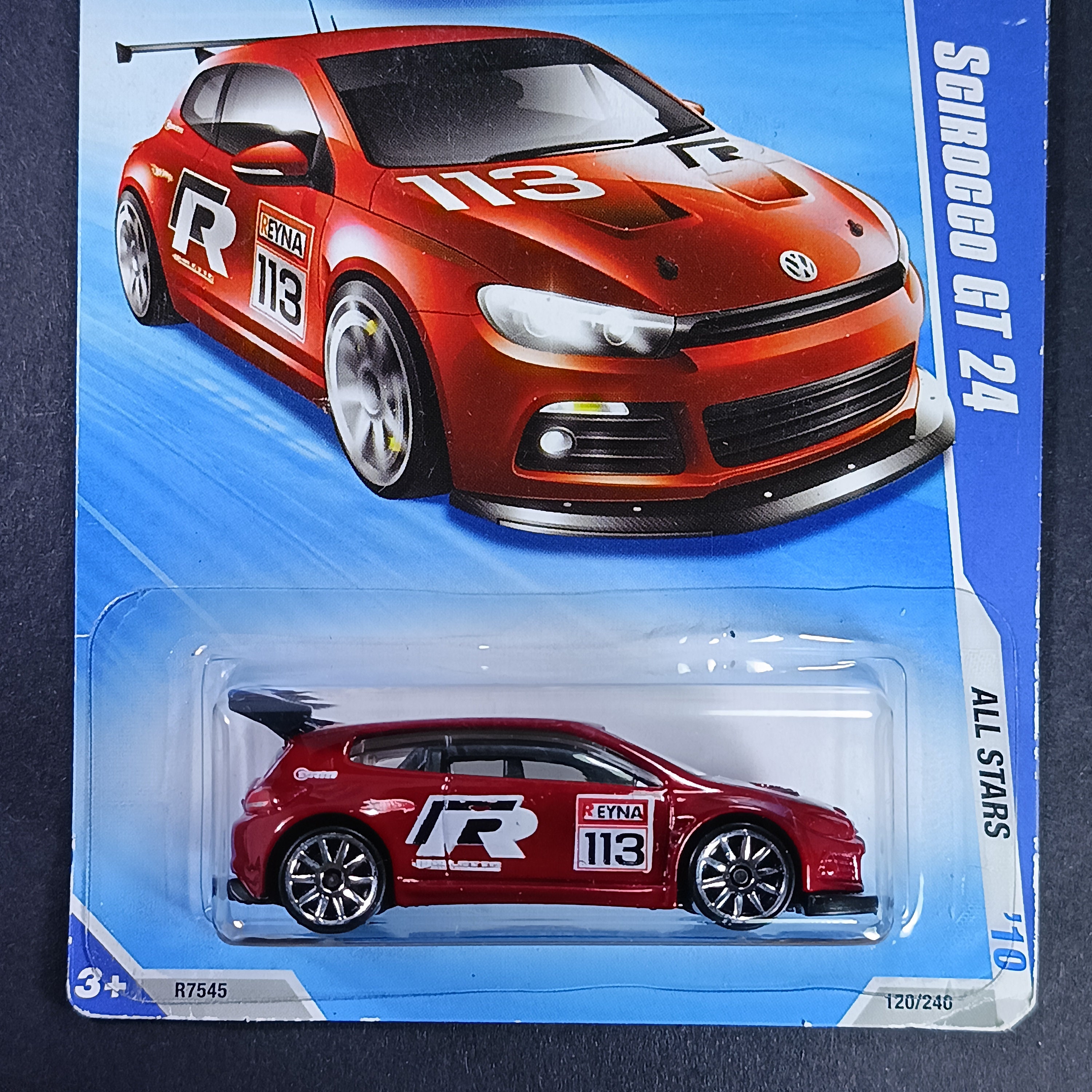 Hot Wheels Scirocco GT 24 ミニカー Amazon.com: Hot Wheels Volkswagen Scirocco GT 24 '13 160/250