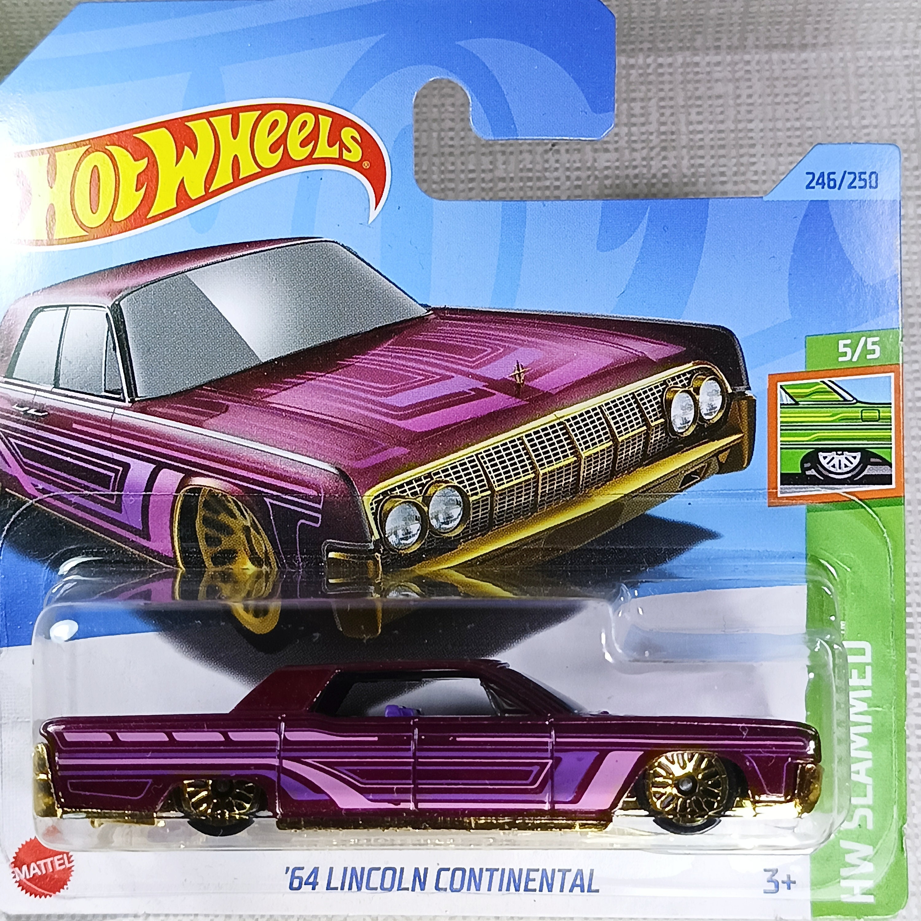 Hot Wheels 1964 Lincoln Continental Collectible Model Car