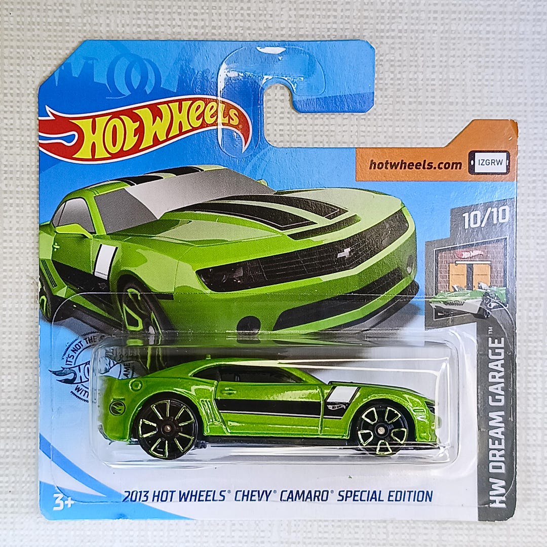 Hot Wheels 2013 Chevy Camaro Special Edition Die-Cast Car - 1:64 Scale, Orange, Made In Malaysia