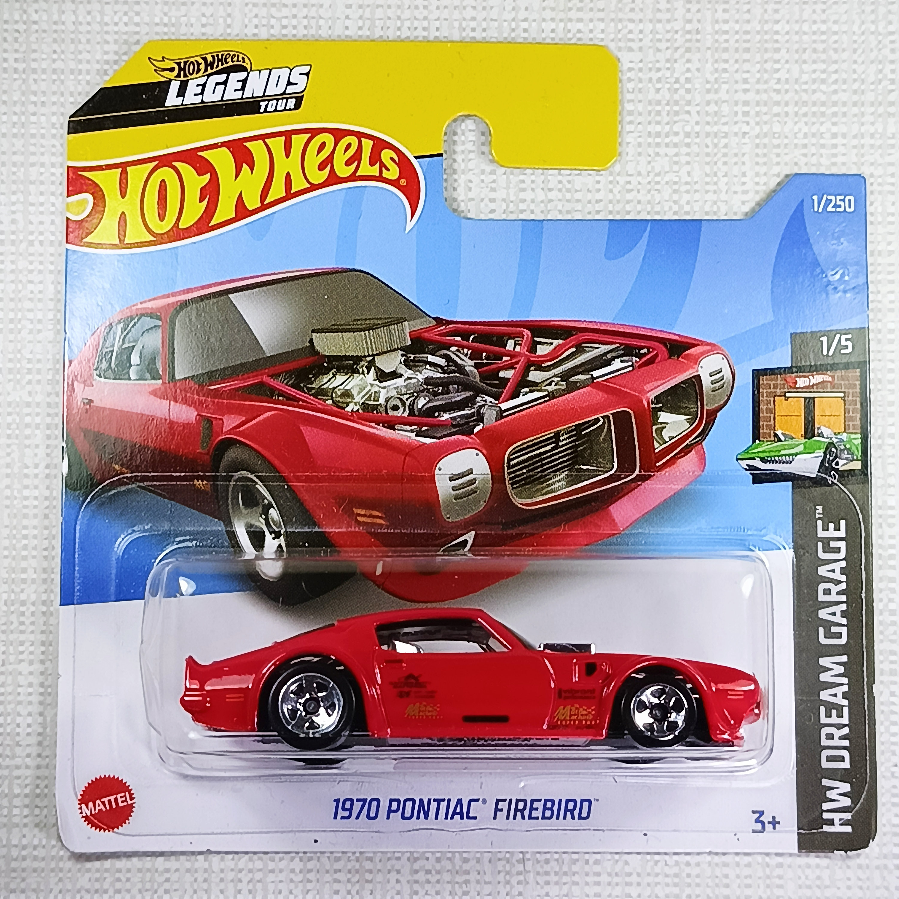 Hot Wheels 1970 Pontiac Firebird Legends Tour Collectible Model