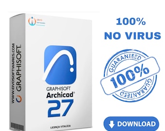 GRAPHISOFT ArchiCAD 27 - 3D Architectural BIM Pre-Activated For Lifetime Windows