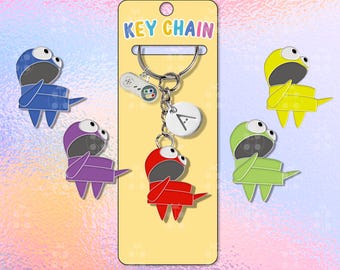 REPO Semibot - Llavero divertido para mejores amigos, llaveros R.E.P.O., llaveros a juego, llavero de mochila, juego de llaveros para parejas