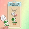 Yoshi Game Keychain Gift Best Friends Keychains Yoshi Mario Funny Keychains Matching Keychains Backpack Keychain Couple Keychain Set product logo
