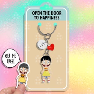 Llavero de Gene Belcher, regalo para mejores amigos, llaveros kawaii de Bob's Burgers, llaveros a juego, llavero para enamorados, juego de llaveros para parejas.