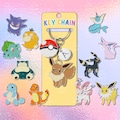 Eeveelution Cute Keychain Gift Best Friends Keychains Umbreon Kawaii Keychains Matching Keychains Backpack Keychain Couple Keychain Set