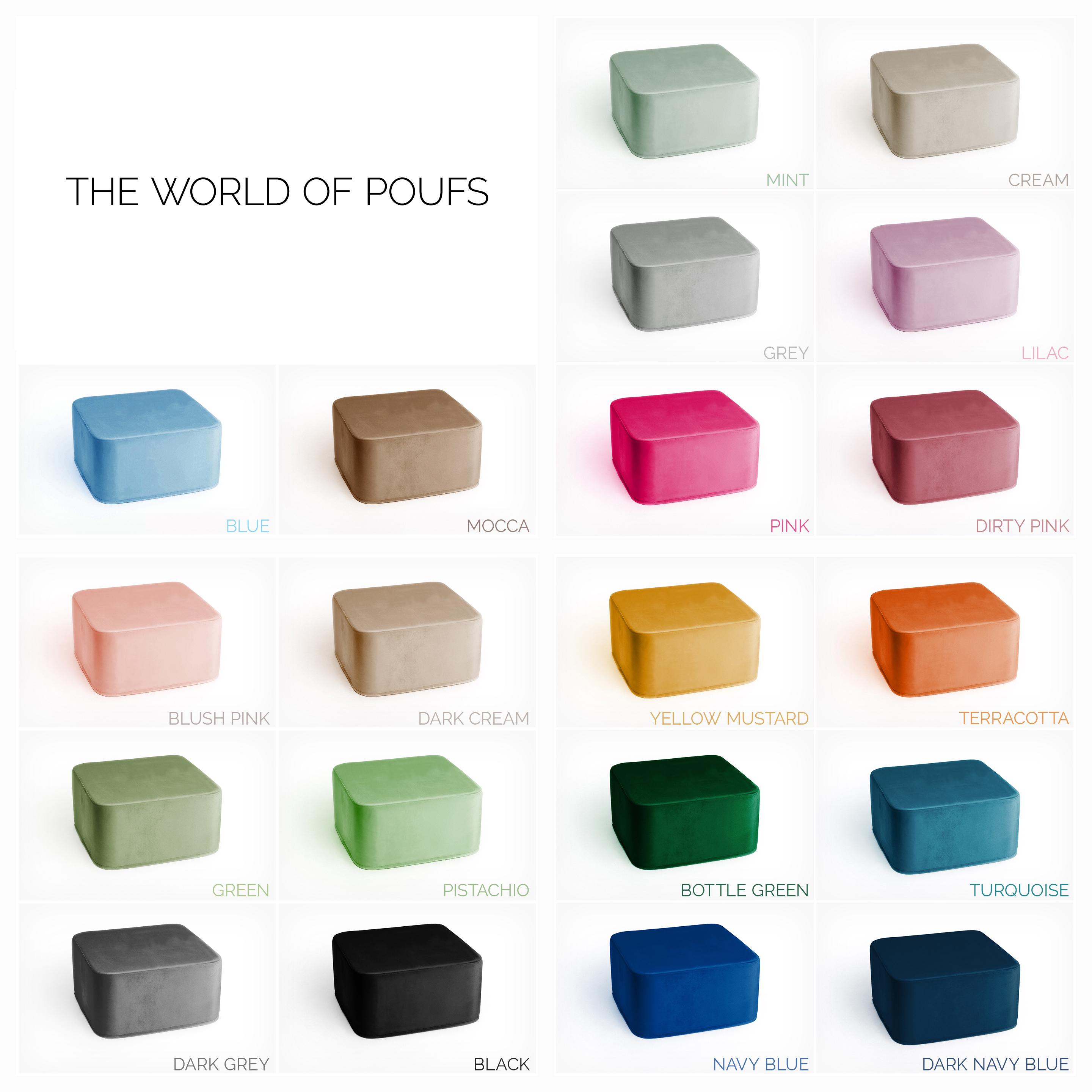 Fodera Super Elastica per Pouf Mila