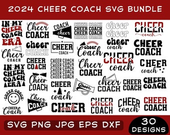 Cheerleading-svg-paket: Cheerleading-designer (digital nedladdning)