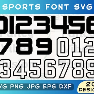 Sports Font Svg, Varsity Font Svg, Sports Jersey Font Svg, Jersey Fonts Svg, Sports Fonts, Fonts Svg, Sports Lettering Svg, Soccer Font Svg