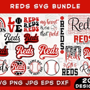 Rot-Svg-Bundle, Rot-Svg, Rot-Png-Bundle, Rot-Shirt-Svg, sofortiger digitaler Download, Schnittdatei-Svg, trendiges Lesezeichen, In SVG Png Eps Dxf Jpg