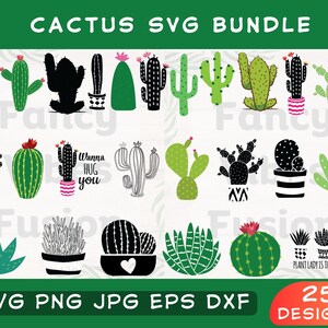Cactus Svg, Cactus Png, Pendiente de cactus Svg, Suculento Svg, Arte de pared de cactus, Planta de cactus Svg, Imágenes Prediseñadas suculentas, Descarga digital instantánea
