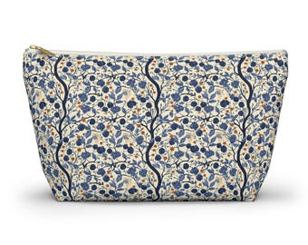 Vintage Floral Zubehör Beutel: William Morris inspirierte Make-up Tasche