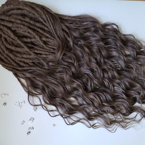 Synthetic Dreadlocks: Two-Toned DE Locs, Crochet Braids
