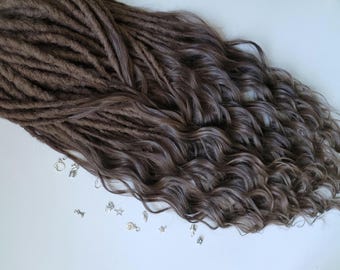 Synthetic Dreadlocks: Two-Toned DE Locs, Crochet Braids