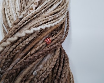 Ombre Synthetic Dreadlock Extensions: Double Ended Faux Dreads