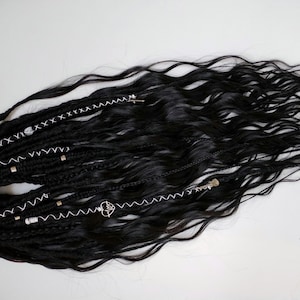 Synthetic Dreadlocks: Two-Toned DE Locs, Crochet Braids
