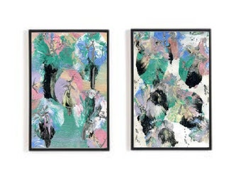 Two paintings "Park"