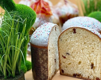 Osterbrot Kulitsch Paska Rosinenbrot Kulitsh Паска Кулич Пасха 300g