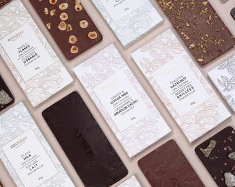 Artisan chocolate bars