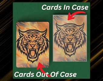 Tiger Playing Cards: 52-Card Deck with Case