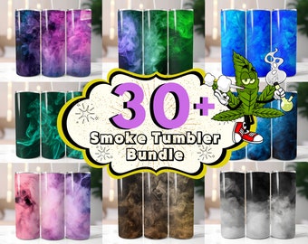 30 + Smoke Tumbler Wrap Designs Bundle, Black Smoke Tumbler Wrap, Smoke Sublimation, 20 oz Tumbler, Smoke Design PNG, Smokey Tumbler PNG