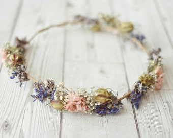 Custom Enquiry Bespoke Dried Flower Crowns, Hippie, Boho, Rustic, Festival - Enquiry Only