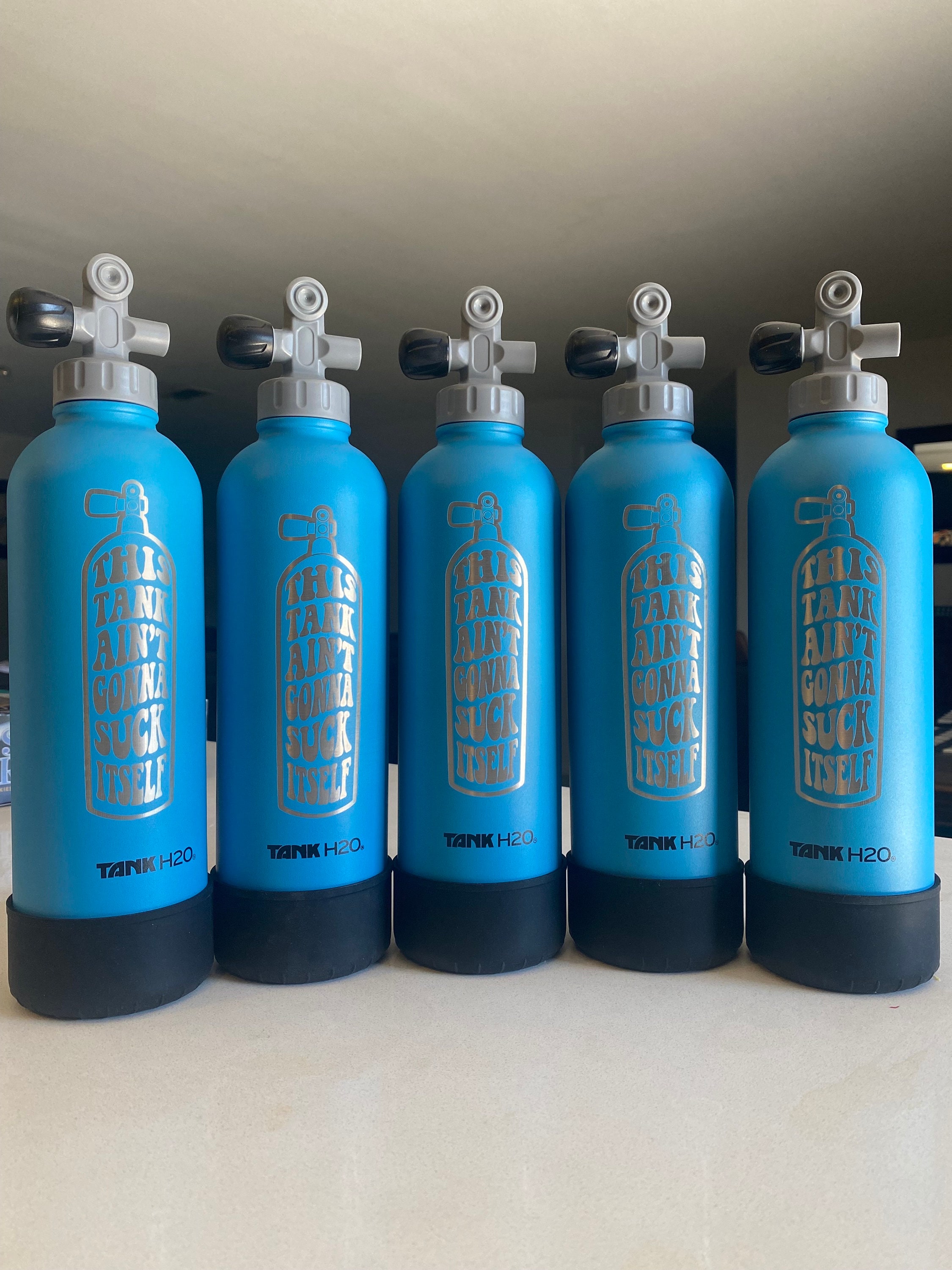 Scuba Water Bottle, Scuba Gift, Scuba Diving Gift, Scuba Diving Water