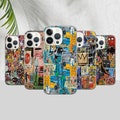 Basquiat Phone Case – Abstract Graffiti Art Cover for iPhone 16 15 14 13 12 11 Pro Max Plus & Samsung S25 S24 S23 Ultra product logo