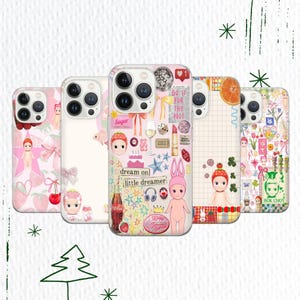 Sonny Angel Phone Case, Preppy and Cute, Aesthetic Cover iPhone 16 15 14 13 12 11 Pro Max 8 Plus, Samsung Galaxy S24 S23 S2 Ultra, Pixel 9