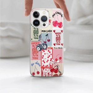 Coquette Collage Phone Case, Preppy and Cute Aesthetic, iPhone 15 14 13 12 11 Pro Max 8 Plus X, Samsung Galaxy S24 S23 S22 S20 Ultra 5