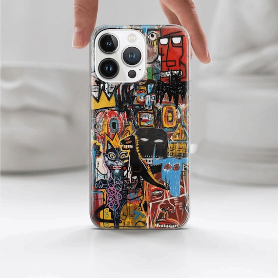 Basquiat Phone Case – Abstract Graffiti Art Cover for iPhone