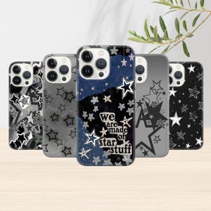Étui pour portable fille étoile Y2k, coque esthétique pour iPhone 16 15 14 13 12 11 Pro Max 8 Plus X, Samsung Galaxy S24 S23 S22 S20 Ultra, Pixel 9