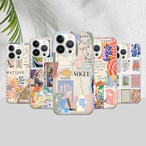 Henri Matisse - Abstrait, collage artistique, iPhone 16 15 14 13 12 11 Pro Max 8 Plus X, Samsung Galaxy S24 S23 S22 Ultra, Pixel 8