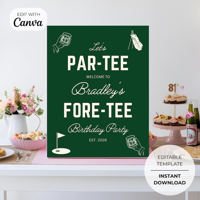 10 Best Fore Tee Birthday Party Ideas for Golfers