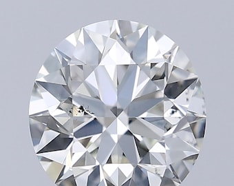 Round Brilliant Cut 5.23 X 5.25 X 3.27 MM, I, SI1, 0.55 Carat, Diamond for Ring, Brilliant Diamond, IGI Certificate No 595381788, OMD64D