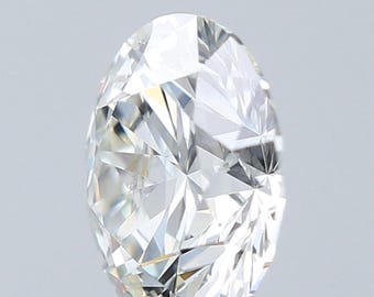 0.51 Carat Round Brilliant Cut Diamond, J SI1, GIA Certified