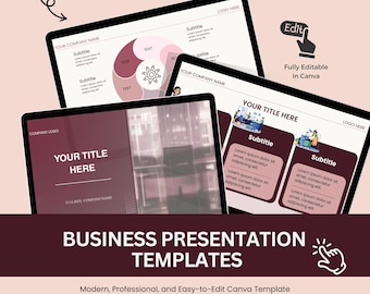 PowerPoint Template Bundle, 60 Slides, fully editable PPT, business presentation, Infographic, Canva design template