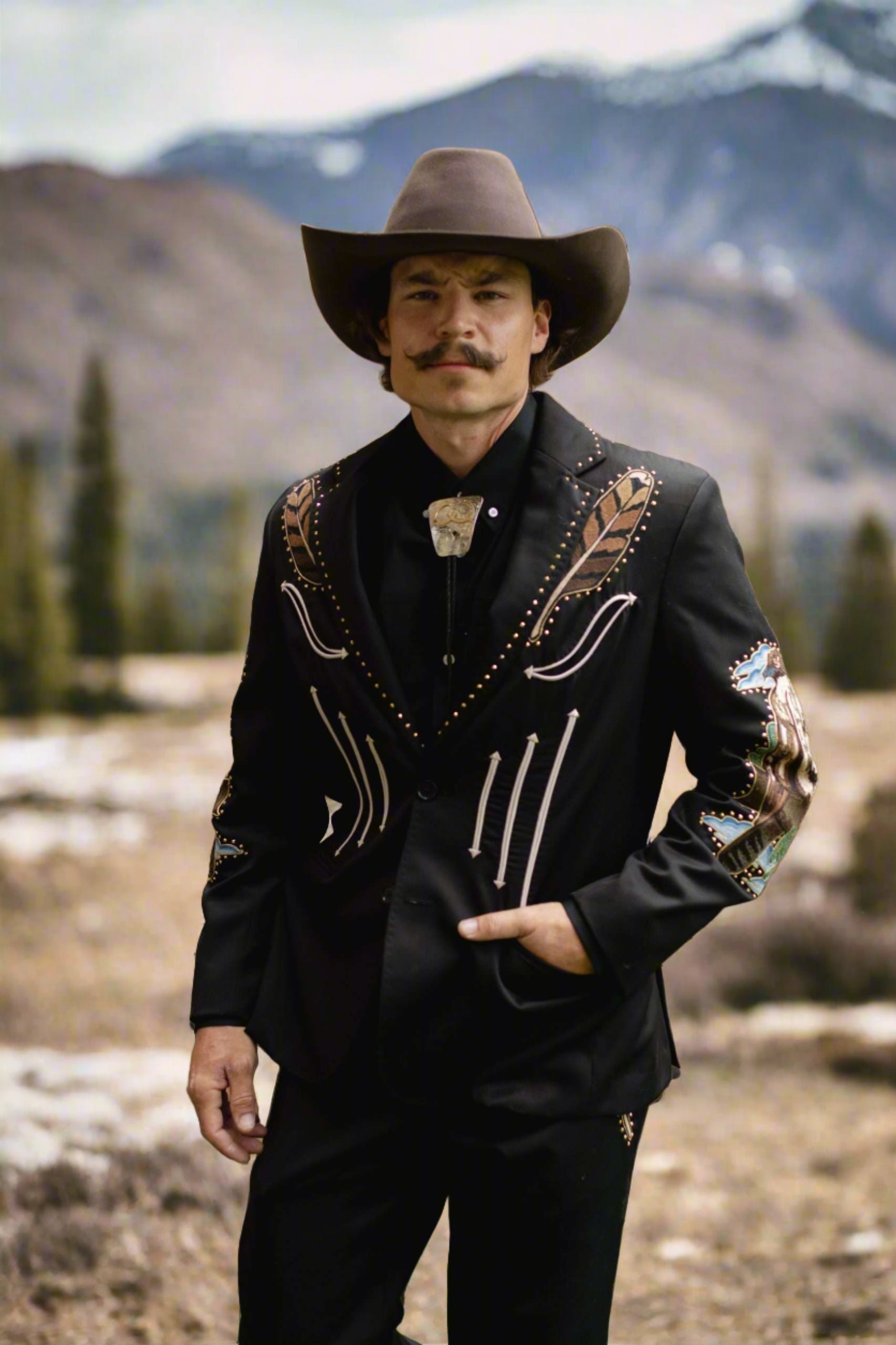 Cowboy Prom Suit Etsy