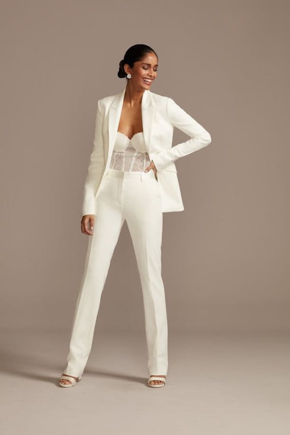 Woman Suit Prom Black Beaded Women Suits Ladies Velvet Modern