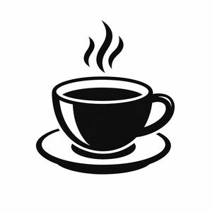 Kaffeetasse Silhouette - DXF SVG PNG dwg