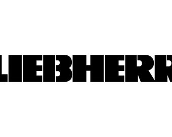 Logo Liebherr DXF/dwg/svg