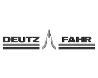 Deutz-Fahr logo DXF/DWG/nc
