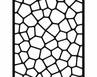 Voronoi Pattern - DXF SVG PNG dwg