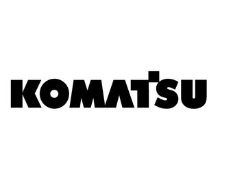Komatsu logo DXF/dwg/svg