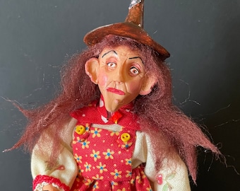 CHERRY KETTLEDRUM Artisan twelve scale miniature character doll for your dollhouse or diorama OOAK