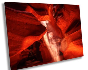Antelope Canyon - Spirit of the Canyon Canvas Metal Acrylic print wall art poster